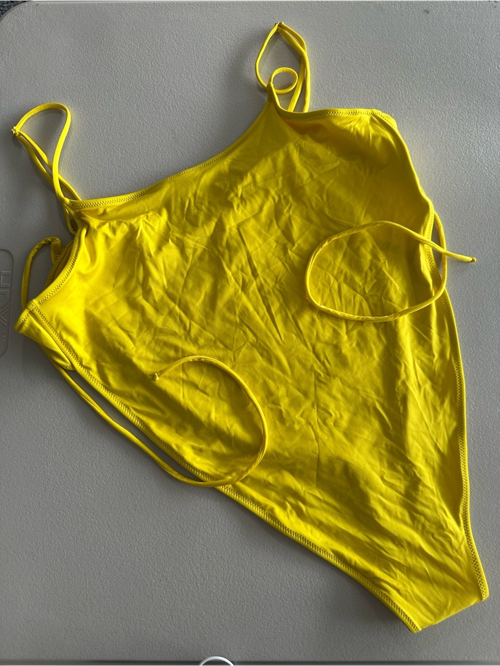 Bright Yellow Monica Hansen monokini - brand new